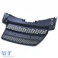 Waben-Kühlergrill ohne Emblem glänzend schwarz, geeignet für Audi TT 8J Pre-Facelift 06-10-image-6207278