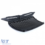Waben-Kühlergrill ohne Emblem, glänzend schwarz, geeignet für Audi A3 8P 05-08-image-6195964