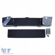 Waben-Kühlergrill ohne Emblem in glänzendem Schwarz, geeignet für Audi A4 B8 8K Facelift 11-15-image-6192740