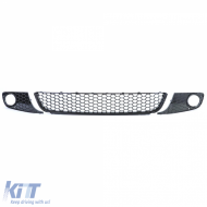 Waben-Kühlergrill ohne Emblem + Stoßstangengitter GLOSSY geeignet für VW Golf 6 08-13-image-6203780