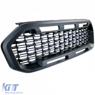 Waben-Performance-Kühlergrill Schwarz ohne Emblem, geeignet für Ford Ranger T8 19-22-image-6210822