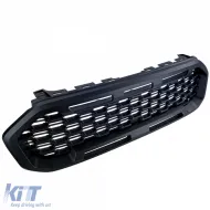 Waben-Performance-Kühlergrill Schwarz ohne Emblem, geeignet für Ford Ranger T8 19-22-image-6210823