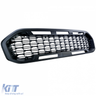 Waben-Performance-Kühlergrill Schwarz ohne Emblem, geeignet für Ford Ranger T8 19-22-image-6210824