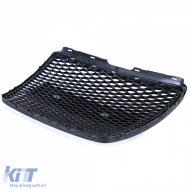 Waben-Sportgrill ohne Emblem Hochglanzschwarz geeignet für Audi A6 C6 4F 08-11-image-6192723