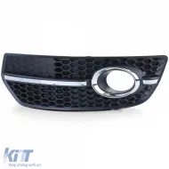 Wabenstruktur Kühlergrill-Einsätze Stoßstange geeignet für Audi Q5 8R 09-12 mit S-Line-image-6197040