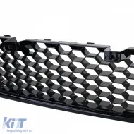 Wabenstruktur Kühlergrill glänzend für Nebelscheinwerfer für VW Golf 6 08-13-image-6204771