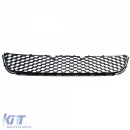 Wabenstruktur Kühlergrill glänzend für Nebelscheinwerfer für VW Golf 6 08-13-image-6204773