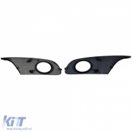 Wabenstruktur Kühlergrill glänzend für Nebelscheinwerfer für VW Golf 6 08-13-image-6204774