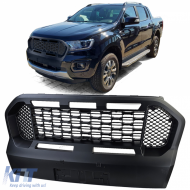 image-15-Wabenstruktur-Performance-Grill schwarz geeignet für Ford Ranger T8 19-23 2.0 TDCi