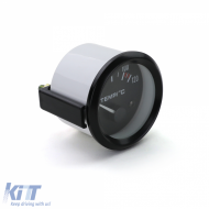 Wassertemperaturenausgleichsanzeige 52mm Youngtimer Classic Schwarz-image-6199099