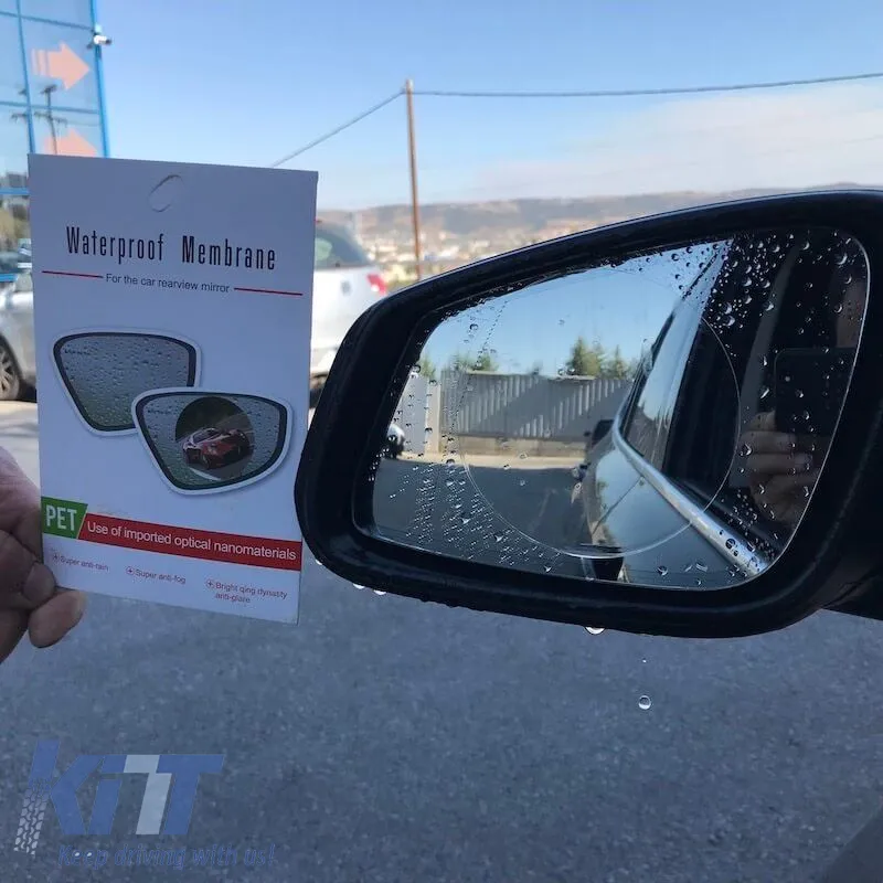 Waterproof Stickers Suitable for Car Mirrors 2 Piece