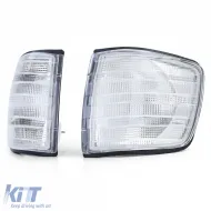 Weiße Blinker geeignet für Mercedes W126 Coupe SEC 80-91-image-6191445