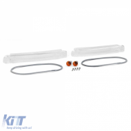 Weiße Frontblinker mit Dichtungen geeignet für Porsche 944 87-91 einschließlich S2 Turbo Cabrio-image-6193510