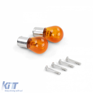 Weiße Frontblinker mit Dichtungen geeignet für Porsche 944 87-91 einschließlich S2 Turbo Cabrio-image-6193512