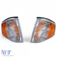 Weißes Blinker-Paar geeignet für Mercedes SL R129 89-01-image-6194330