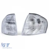 Weißes Blinker-Paar geeignet für Mercedes C-Class W202 93-00-image-6198593