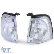 Weißes Blinker-Paar links rechts, geeignet für Audi 80 B3 + B4 Limousine 86-94-image-6190721
