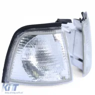Weißes Blinker-Paar links rechts, geeignet für Audi 80 B3 + B4 Limousine 86-94-image-6190722