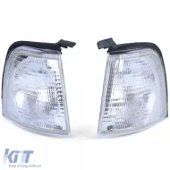 Weißes Blinker-Paar links rechts, geeignet für Audi 80 B3 + B4 Limousine 86-94-image-6190724