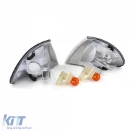 Weißes Blinker-Paar rechts links geeignet für BMW 3er Reihe E46 Sedan Touring 98-01-image-6190860