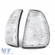 Weißes Blinker-Set links rechts, geeignet für Mercedes W123 C123 S123 76-85-image-6209333