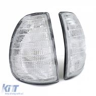 Weißes Blinker-Set links rechts, geeignet für Mercedes W123 C123 S123 76-85-image-6209334