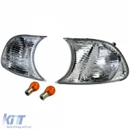 Weißes Kristallblinker-Set geeignet für BMW 3er E46 Coupe Cabriolet 1999-2001-image-6204473