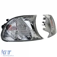 Weißes Kristallblinker-Set geeignet für BMW 3er E46 Coupe Cabriolet 1999-2001-image-6204477