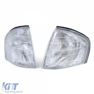 Weißes Paar Blinker, geeignet für Mercedes C-Class W202 Sedan S202 Estate T-Model 93-01-image-6263949