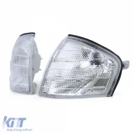 Weißes Paar Blinker, geeignet für Mercedes C-Class W202 Sedan S202 Estate T-Model 93-01-image-6263950