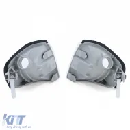 Weißes Paar Blinker, geeignet für Mercedes C-Class W202 Sedan S202 Estate T-Model 93-01-image-6263953