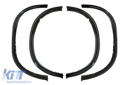 Wheel Arches Fender Flares suitable for BMW X6 F16 (2015-2020) M-Design M-Sport Piano Black-image-6084636