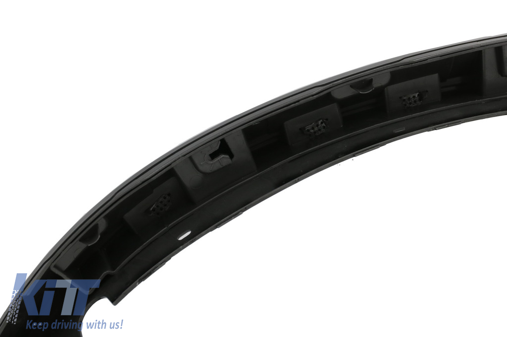 Wheel Arches Fender Flares suitable for BMW X6 F16 (2015-2020) M-Design  M-Sport Piano Black 