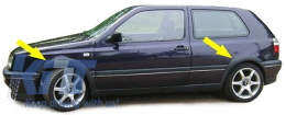 image-21-Wheel arches fender plastic wheel arch extensions for VW Golf 3 91-97