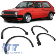 image-29-Wheel arches fender plastic wheel arch extensions 4-piece set for VW Golf 2 83-87