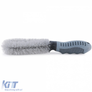 Wheel brush spoke brush flexible for thorough cleaning for car motorcycle-image-6258162