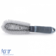 Wheel brush spoke brush flexible for thorough cleaning for car motorcycle-image-6258164