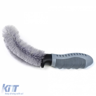 Wheel brush spoke brush flexible for thorough cleaning for car motorcycle-image-6258166