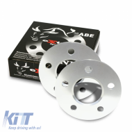 Wheel Spacers 10mm (5mm+5mm) 5 x112 NLB 66.6mm suitable for Chrysler/Mercedes/Audi/VW 2 Pcs