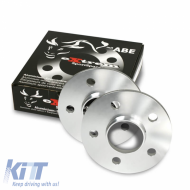 Wheel Spacers 20mm (10mm+10mm) 5 x112 NLB 66.6mm suitable for Chrysler/Mercedes/Audi/VW 2 Pcs