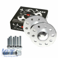 Wheel Spacers 40mm (20mm+20mm) 4x100 with Bolts suitable for VW Polo (86C / 86CF) 2 Pcs