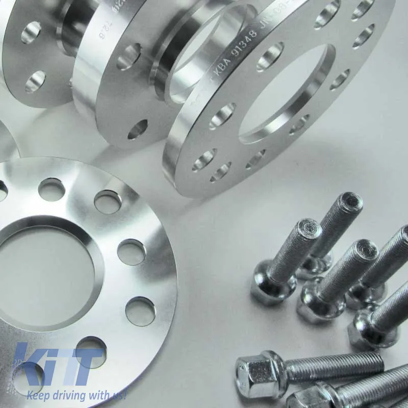 Wheel Spacers 40mm (20mm+20mm) 4x100 with Bolts suitable for VW Polo (86C / 86CF) 2 Pcs