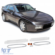 White front indicators with seals for Porsche 944 87-91 including S2 Turbo Cabrio