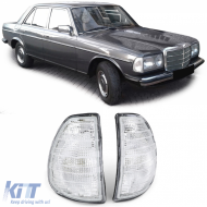 White Indicator Set Left Right for Mercedes W123 C123 S123 76-85 - ODSM6015200