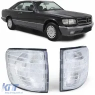 image-38-White indicators for Mercedes W126 Coupe SEC 80-91