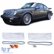 White indicators with seals for Porsche 911 G model 74-89 - ODLP6012977