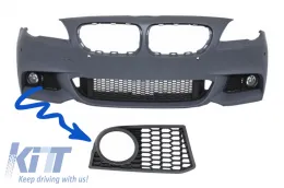 image-13-Światła przeciwmgielne Pokryć Prawa strona dla BMW 5 F10 2010+ tylko dla M-Technik Look Zderzak