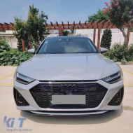 Wide Bodykit für Audi A7 4G MOPF 15-17 Stoßstange Kotflügel Motorhaube Scheinwerfer LED-image-6128177