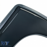 Wind deflector rain deflector 2-piece black for VW Crafter 2nd generation from 2017-image-6259031