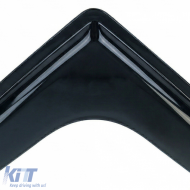 Wind deflector rain deflector 2-piece black tinted for Opel Movano C from 2021-image-6258951